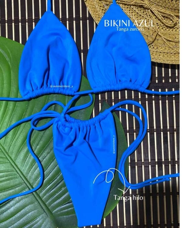 AZUL BIKINI TANGA ZURCIDA AZUL