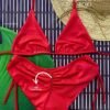 VESTIDOS TANGA ANCHA ROJO