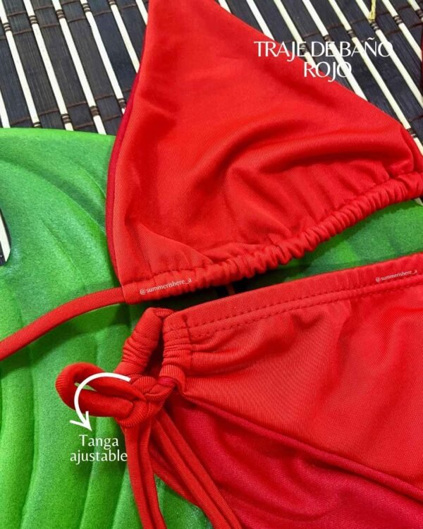 Rojo1 VESTIDOS TANGA ANCHA ROJO