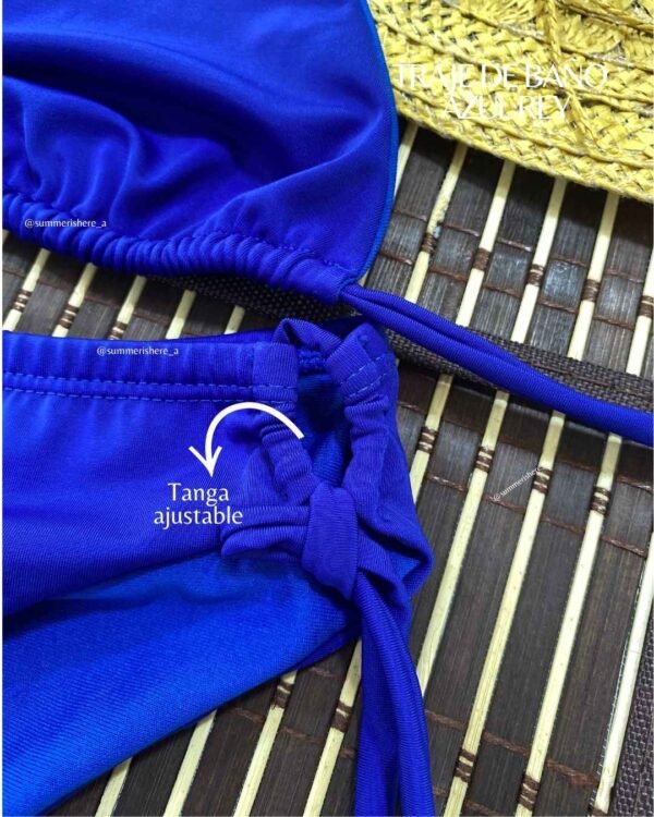 azul2 VESTIDOS TANGA ANCHA AZUL REY