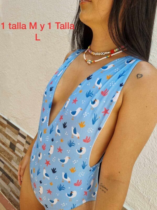 ENTERIZO AZUL ESTAM
