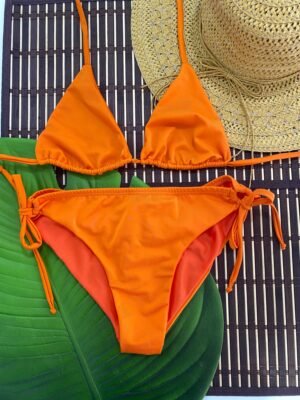 VESTIDOS TANGA ANCHA NARANJA